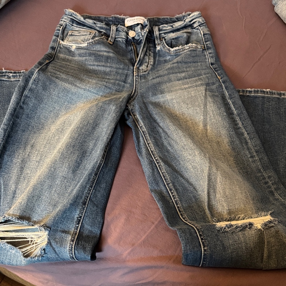 Flying Monkey baggy, wide leg stretch jeans 24L
